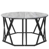 Coffee Table Grey Sonoma 80 x 80 x 42 cm 868252
