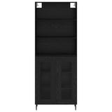 Highboard Black Oak 69.5 x 34 x 180 cm 3403179