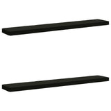 2-Piece Bench Cushions VUGHT 2 pcs 100% Polyester Black 950967