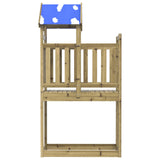 Play Tower Brown 52.5 x 110.5 x 215 cm Solid Impregnated Wood 3417177