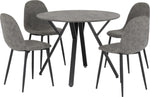 ZNTS Athens Round Dining Set 400-401-191