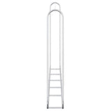 Firewood Rack Wire 300x25x150 cm Galvanised steel 4100707