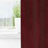 Blackout Curtains 2 pcs Wine Red 140 x 245 cm Velvet 4107306
