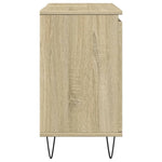 ZNTS Bathroom Cabinet Sonoma Oak 58x33x60 cm Engineered Wood 849674