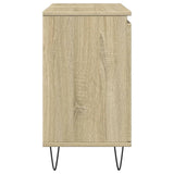 ZNTS Bathroom Cabinet Sonoma Oak 58x33x60 cm Engineered Wood 849674