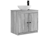 Bathroom Vanity with Sink Grey Sonoma 54 x 35 x 83 cm 890119