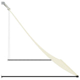 Retractable Awning Cream 200x150 cm Fabric and Steel 368759