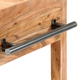 Kitchen Trolley 58x58x89 cm Solid Acacia Wood 282752