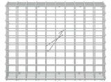 Gabion with 5 mm Wire and 5x5 cm Mesh 50x20x50 cm 3464035