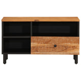 TV Cabinet 80x33x46 cm Solid Wood Acacia 356872