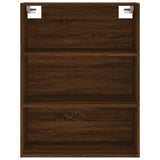 Highboard Brown Oak 69.5x34x180 cm Engineered Wood 3189428