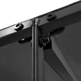 Canopy Anthracite 4x3 m 180 g/m Fabric and Steel 362395