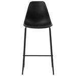 3 Piece Bar Set Plastic Black 3051301