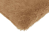 Cushion Cover 12 pcs HEERLEN Taupe 40 x 80 cm PV Fleece 910131