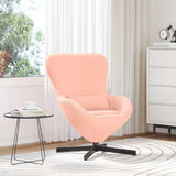 Egg Chair Pink 63 x 73 x 90 cm Fabric 42002770