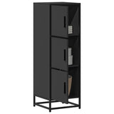 Highboard Black 35.5x35x106.5 cm Engineered Wood and Metal 849064