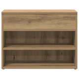 Shoe Bench Artisan Oak 60x30x45 cm Engineered Wood 856755