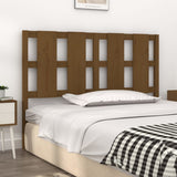 Bed Headboard Honey Brown 145.5x4x100 cm Solid Wood Pine 817993