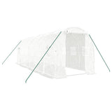 Greenhouse with Steel Frame White 12 m 6x2x2 m 3188029