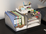 2-Drawer Vertical Filing Cabinet with Lock 5 Wheels, Steel Mobile File Cabinet, for A4, Legal T3398P342418