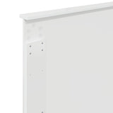 Headboard Gloss White Engineered wood 888467