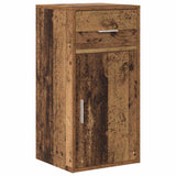 Sideboard with Drawer Old Wood 38 x 34 x 75 cm 869552