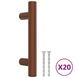Cabinet Handles 20 pcs Bronze 64 mm Stainless Steel 3203611