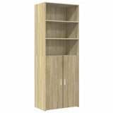 Highboard Sonoma Oak 70x42.5x185 cm Engineered Wood 3281373
