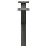 Coffee Table Legs X-Shaped 2 pcs Anthracite 60x cm Steel 4012882