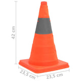 Pop-up Traffic Cones 10 pcs 42 cm 150950