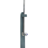 Garden Shower Anthracite Wood 48208