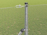 Ground Fix Welded Wire Fence 25 x 1.5 m Silver Mesh 3351618