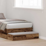 Bed Drawers Old Wood 75 x 36.5 x 16.5 cm Engineered Wood 866969