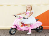 24V Kids Electric Motorbike, Ride on Motorcycle with Manual Throttle, Brakes and LED Lights for Ages T3398P422427