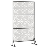 Privacy Screen Grey 100 x 50 x 180 cm Steel 868588