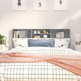Headboard Cabinet Grey Sonoma 180x19x103.5 cm 817256
