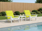 High Back Chair Cushion GEMERT 2 pcs 100% Polyester 945729