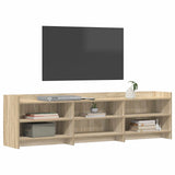 TV Cabinet 168 x 33 x 47 cm Sonoma Oak Engineered Wood 8011237