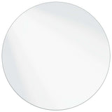 Wall Mirror Round 70 cm Tempered Glass 42023016
