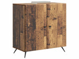 Sideboard Old Wood 66 x 34.5 x 90 cm Engineered Wood 895513