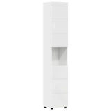 Bathroom Furniture Set TULUM 5 pcs High Gloss White 3398058