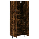 Highboard Smoked Oak 69.5x34x180 cm Engineered Wood 3195688