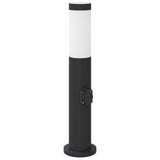 Bollard Lights with Outlet 3pcs 50 cm Stainless Steel IP44 4006036