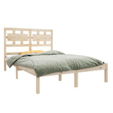 Bed Frame without Mattress 120x190 cm Small Double Solid Wood 3105635