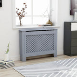 Radiator Cover Anthracite 112x19x81.5 cm MDF 288191