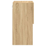 TV Cabinets with LED Lights 2 pcs Sonoma Oak 30.5x30x60 cm 836992