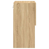 TV Cabinets with LED Lights 2 pcs Sonoma Oak 30.5x30x60 cm 836992