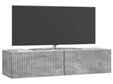 Wall-Mounted TV Cabinet Concrete Grey 98 x 31 x 30 cm 898558