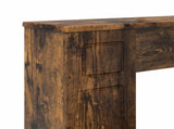 Fireplace Surround Smoked Oak 100 x 20 x 100 cm Engineered Wood 8006620