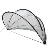 Pool Dome Folding Manual Transparent 336 x 322 x 160 cm PVC 42001104